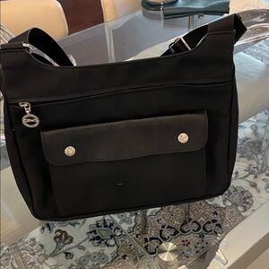 Longchamp Black Shoulder Bag